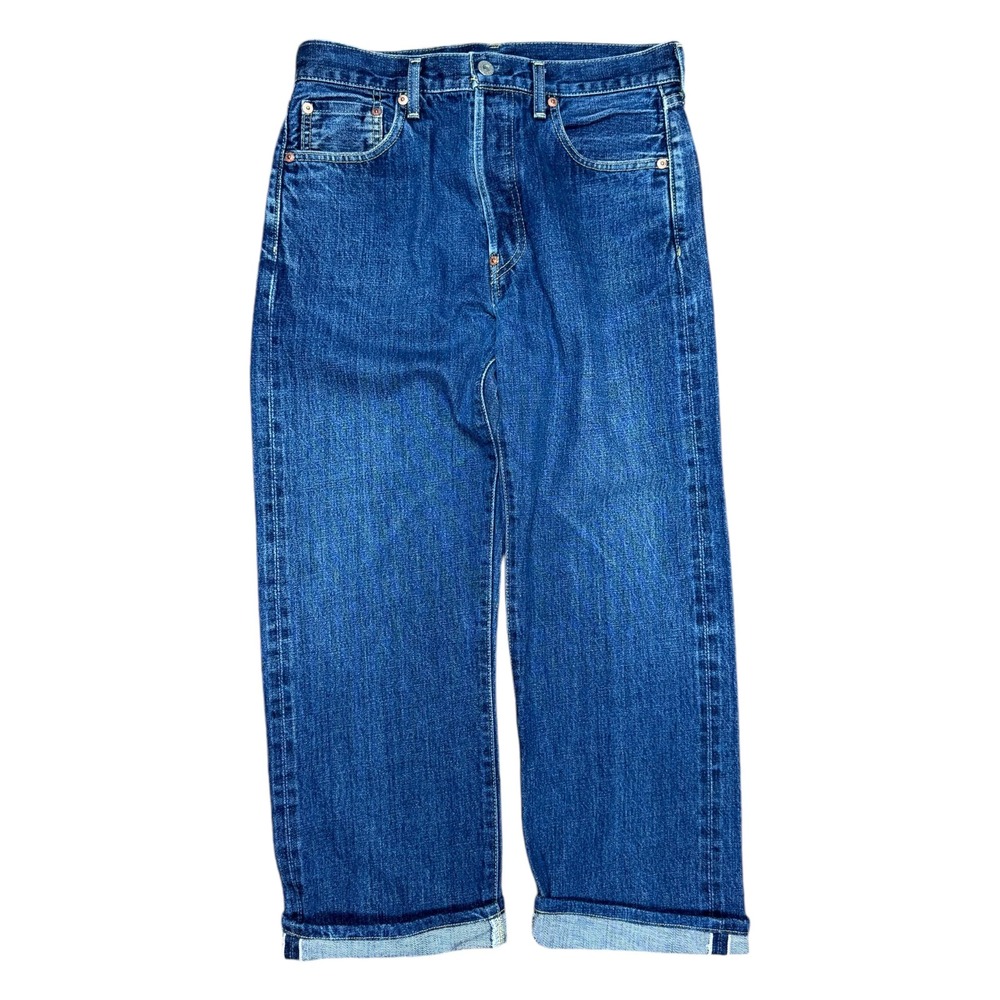 Levis 90s 702 XX Big E Selvedge Denim Jeans W31 Japan Blue 140th Rare